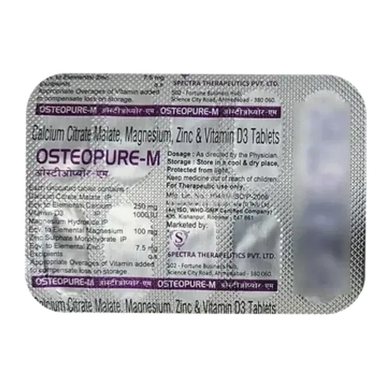 osteopure m tablet 10's
